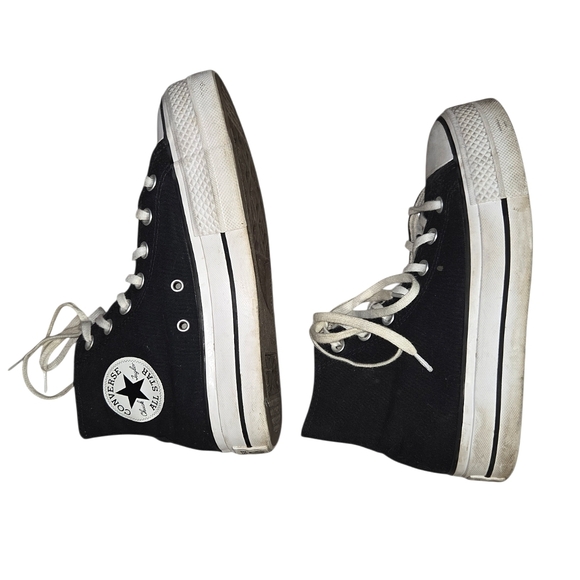Converse Chuck Taylor Black High Top Sneakers - Picture 2 of 4